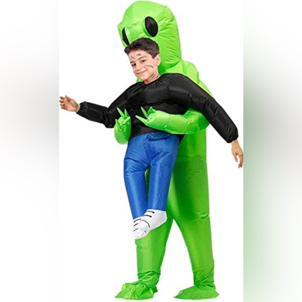 Teenager Alien Abduction Inflatable Costume